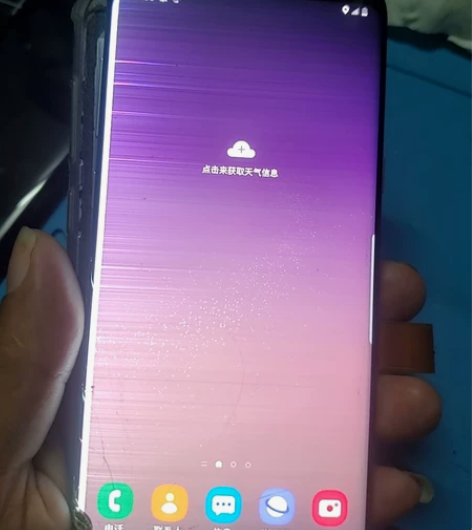 原装三星s8屏幕总成, 有瑕疵的屏幕,正常...