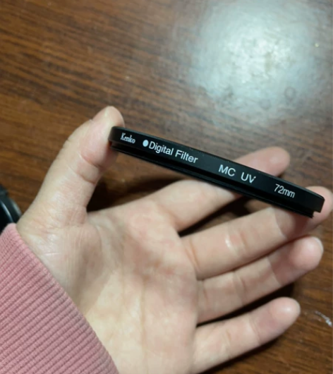 肯高uv镜72mm送尼康镜头盖 感兴趣的话...
