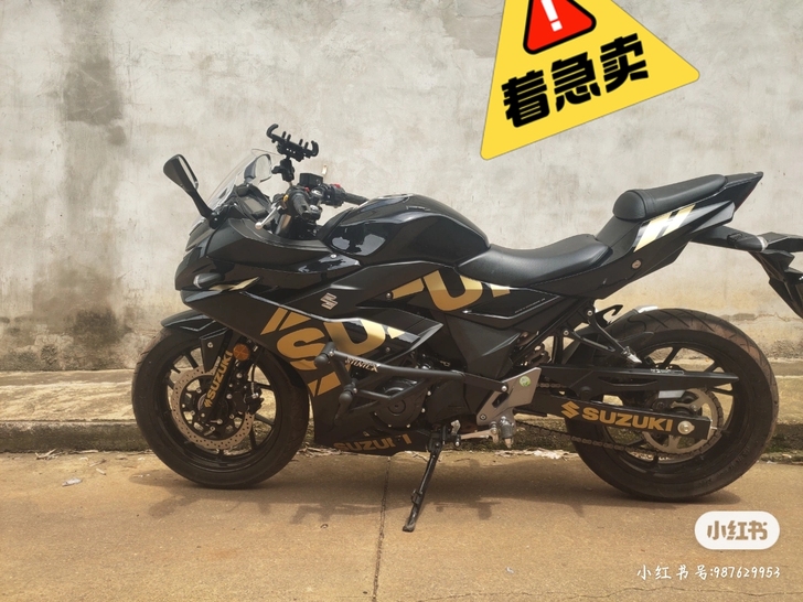 2021年1月铃木gsx250  4000...
