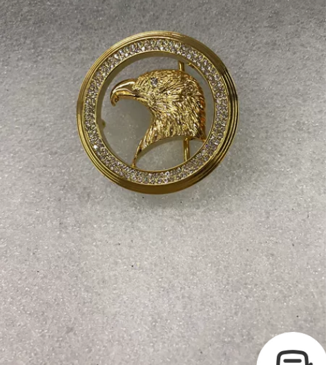 二手银色史帝芬鹰头皮带扣 香港货仓回货 成...