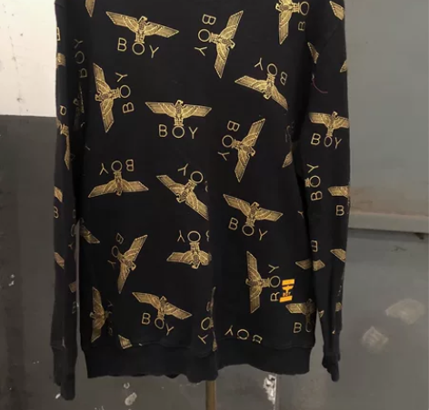 BOY男士不加绒宽松版卫衣 尺码XXL 胸...