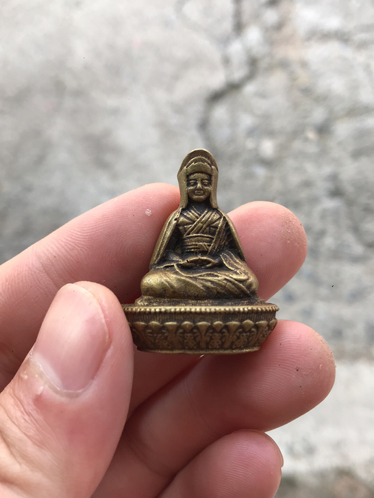 清代铜佛寸佛手把佛铜器玉器瓷器古玩杂项