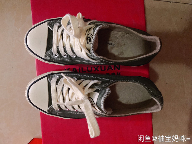 人本加棉帆布鞋，38码的，没穿几次，洗洗还...