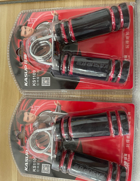 包邮 狂神握力器 海绵握把 腕力器 A型练...
