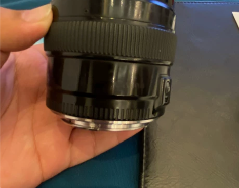 佳能85mmf1.8镜头 85定焦 前镜片...
