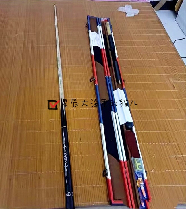 最后3根美洲豹战神台球杆分体桌球杆