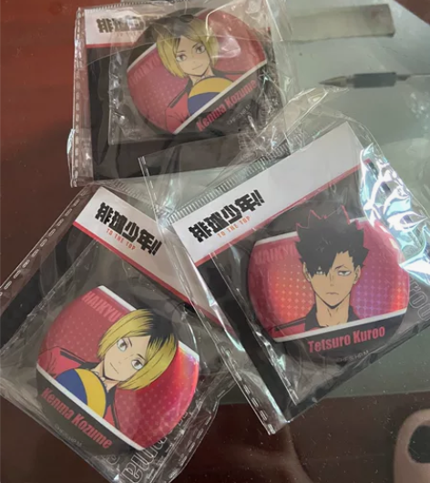 星河动漫排球少年吧唧 黑尾 研磨 set出...