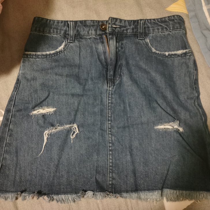 牛仔半身短裙