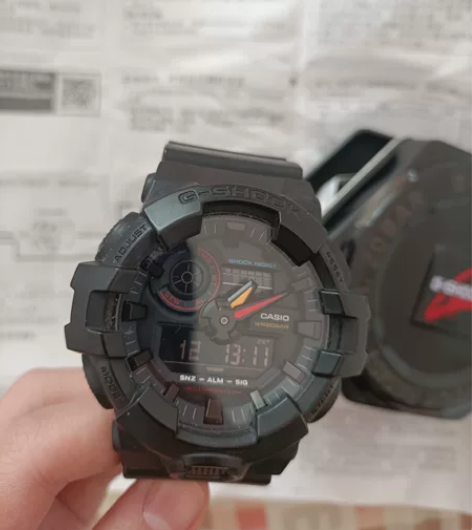 卡西欧GA-700BMC-1A，三年前入手...