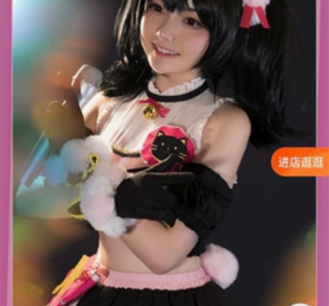 预售/换售】火花动漫家 妮可猫咪双马尾接机...