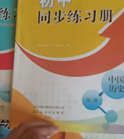 2021年初中鲁教版初一六年级同步练习册中...