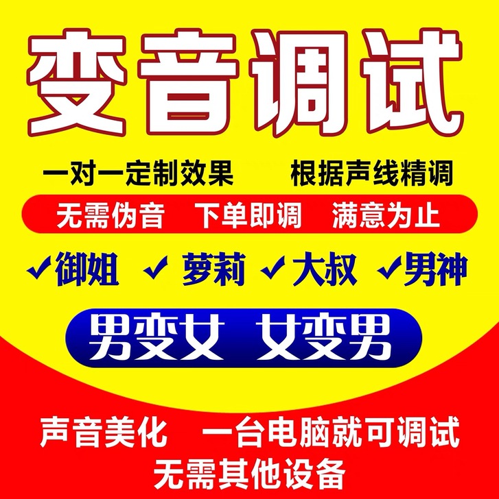 变声器 效果很给力 可看演示视频