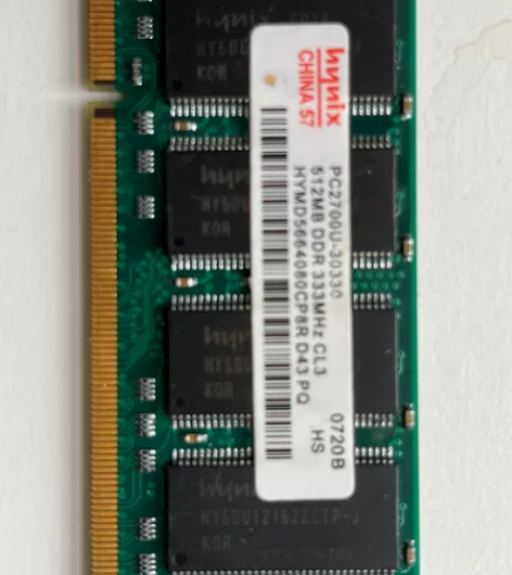 DDR pc2700U-30330 333...