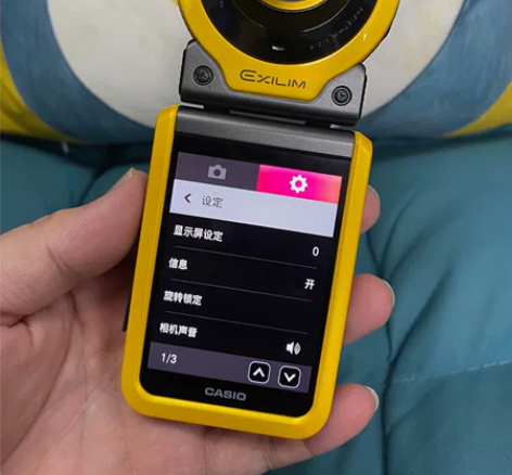 卡西欧fr100数码照相机 复古ccd翻转...