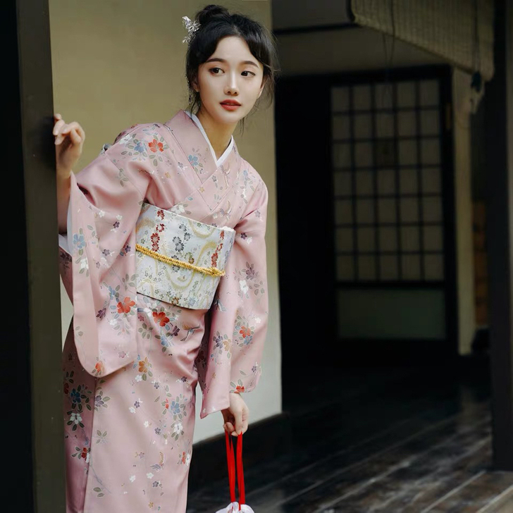 【和服出租】限时赏味少女日本浴衣复古日