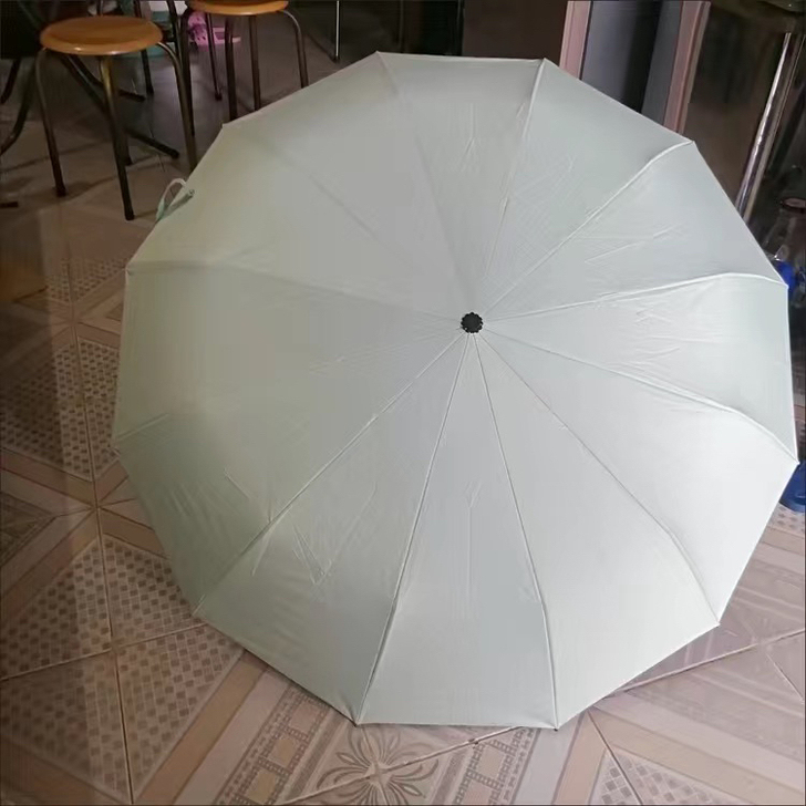 全自动雨伞男女晴雨两用防晒紫外线大号黑胶遮...