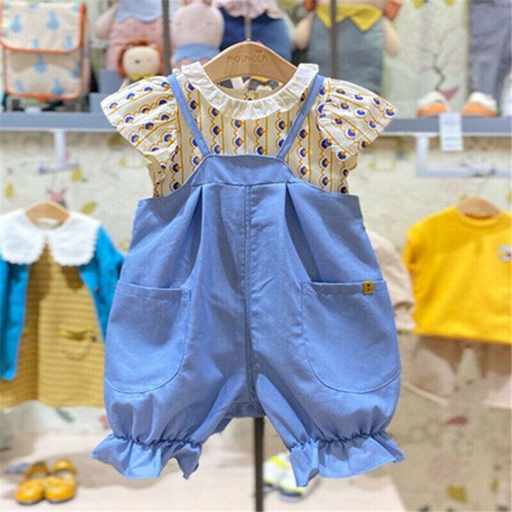 moimoln小云朵小雨伞2021夏款女童...