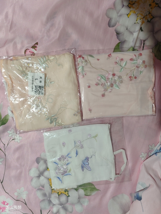 l码汉服吊带三件打包出售（美人夜来，三雨集...