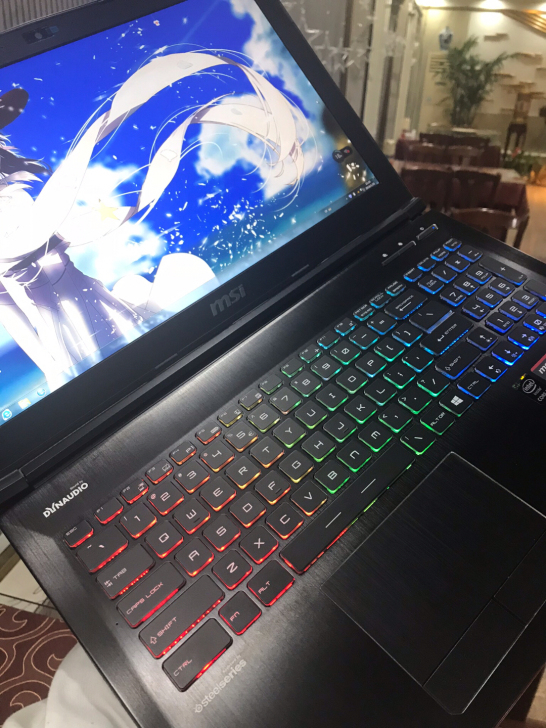 微星ge62 二手笔记本电脑 游戏本