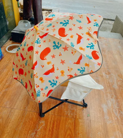 宝宝幼儿园雨伞质量很好 全新未使用的