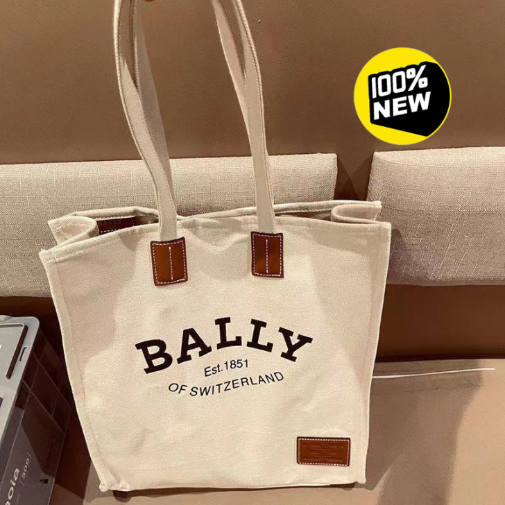 【全新包邮】Bally巴利赵思露同款帆布包...