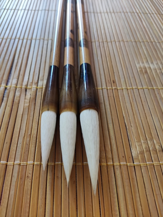 全新 绝对不分叉的毛笔,楷书,隶书,篆书纯...