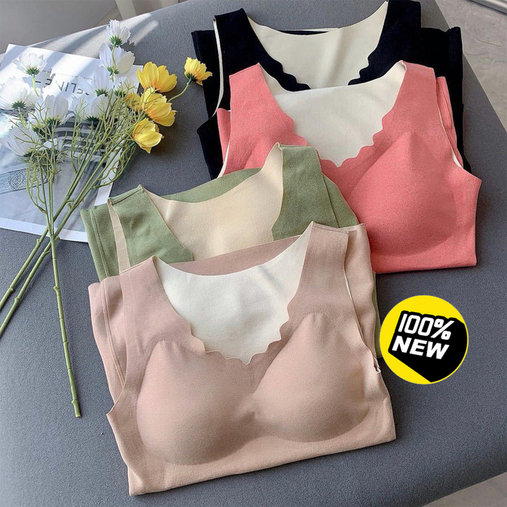 【丁芙妮】秋冬一体式带乳胶胸垫德绒保暖内衣...