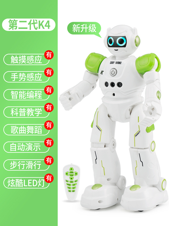 全新的JJR／C 电动机器人，买来小孩子没...