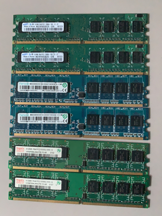 DDR2内存512m内存,电脑双通道对内存...