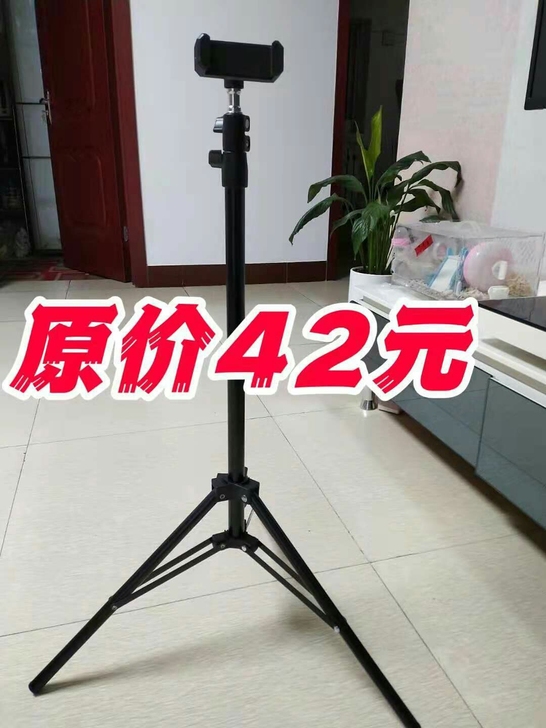 原价42的1.7米直播支架现在10.9包邮...