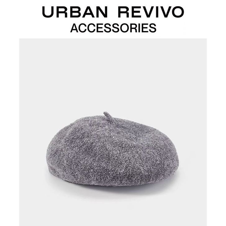 URBAN REVIVO 贝蕾帽 贝雷帽 ...