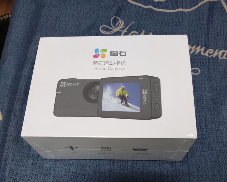 萤石s3运动相机，全新未拆封，公司奖品，可...