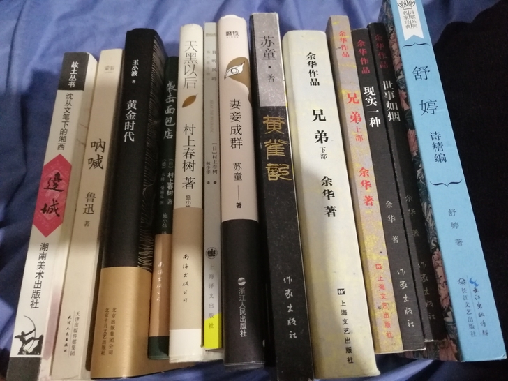小说 换 or 卖掉~余华/村上春树/苏童...