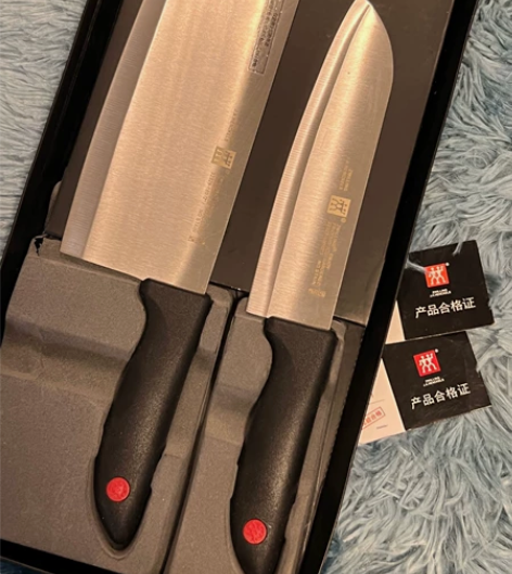 专柜撤柜！包邮全新！捡漏！！！双立人刀具红...