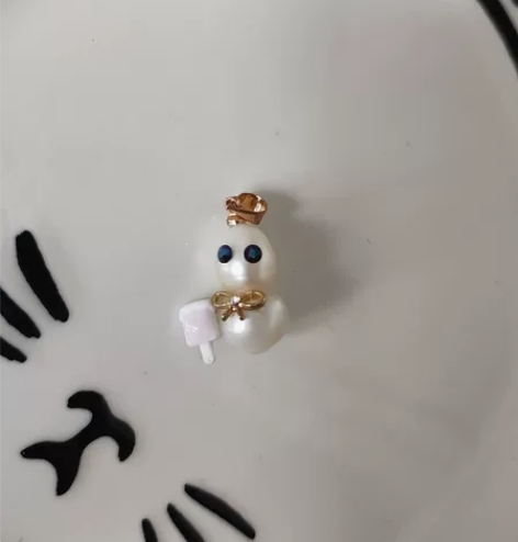 巴洛克阿飘珍珠吊坠506 所见即所得,不带...