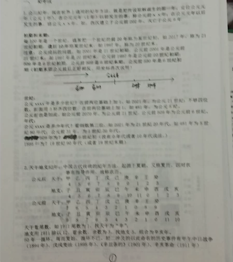 初中三年历史题纲+模拟卷 感兴趣的话点“我...