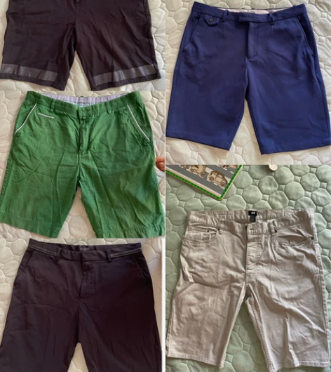 男士夏季短裤休闲裤出闲置,都是商场购入,都...