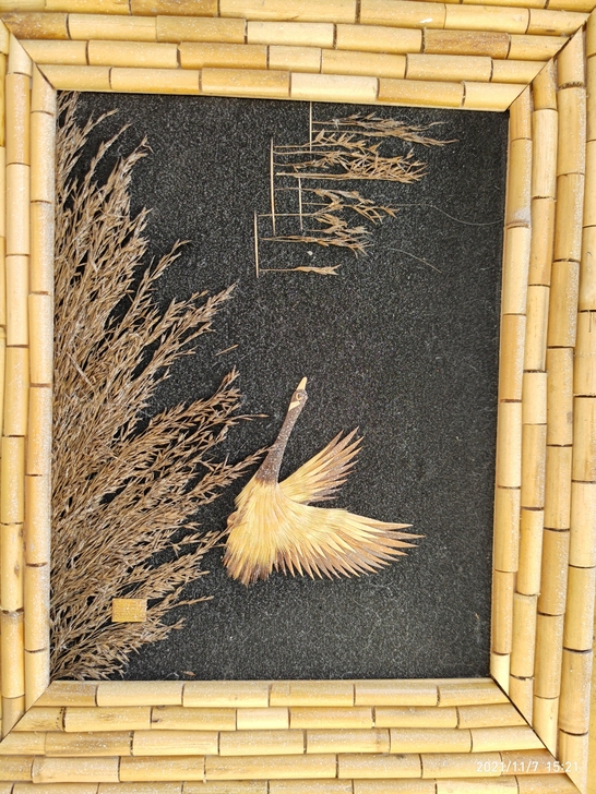 纯天然材料,取自山野田间;