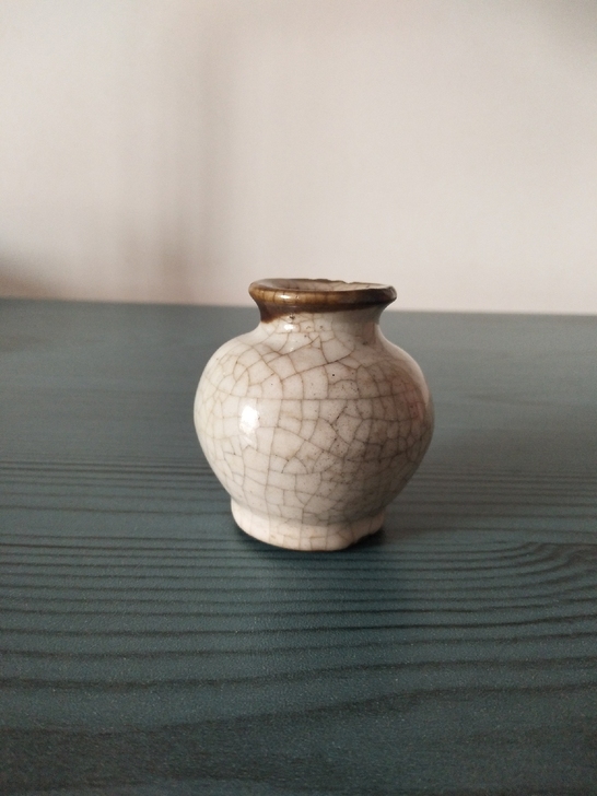 清代文房哥釉水盂