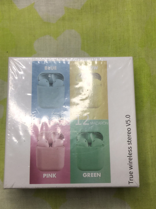 全新未拆封蓝牙耳机，蓝牙5.0，真无线耳机