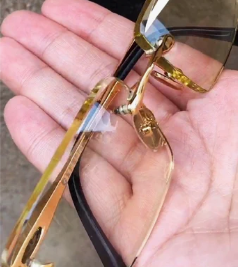 假一赔万收藏品!老姜黄精品天然竹叶青石头眼...