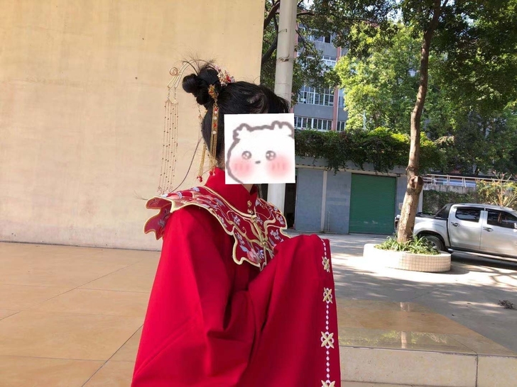 理想汉服家的花嫁,原创正,吊牌放家了,L码...
