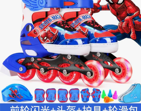 Disney/迪士尼 直排轮 全新 L码...
