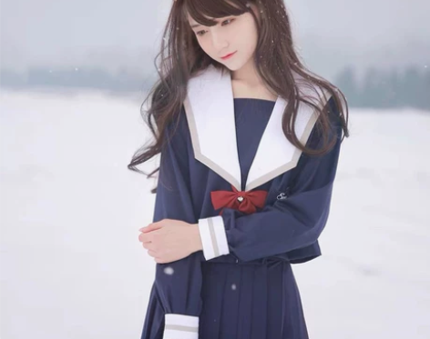 时光机机白雪姬jk夏服 夏服上衣短裙 xs...