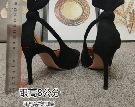 时尚尖头细跟包头凉鞋2021新款夏季仙女风...