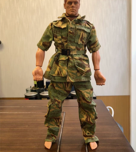 兵人公仔手办短袖迷彩服套装12寸1/6 3...