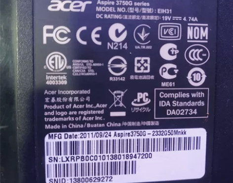 鸿基Acer  Aspire 3750G ...