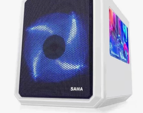 先马米立方体主机箱mini机箱 MATX水...