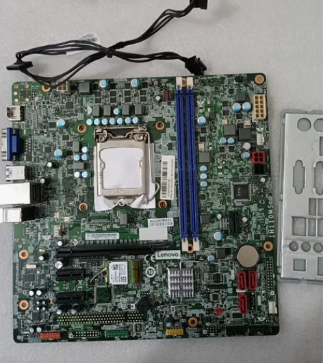 联想H110MS,拆机主板成色如图,使用正...