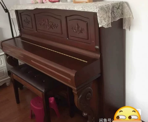 家用钢琴，英昌U-121，购买一年，几乎全...